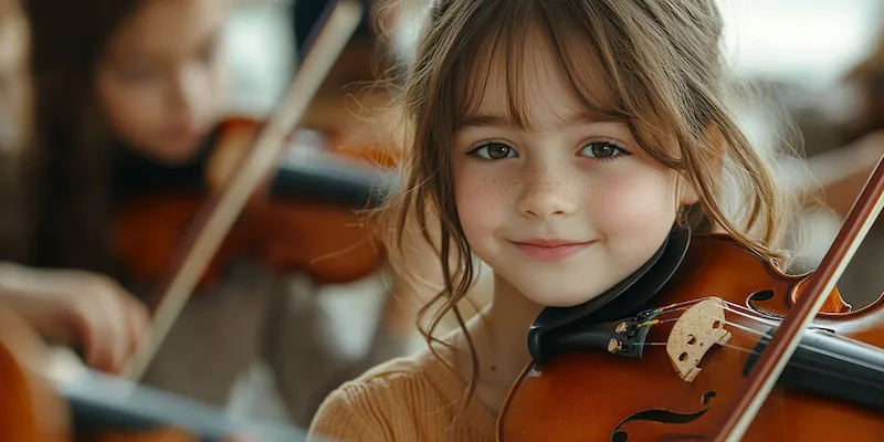 Nauka gry na skrzypcach