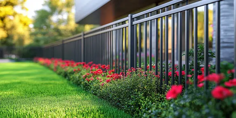 Alu Zäune aus Polen