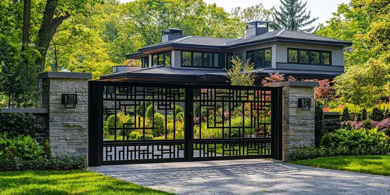 Gartenzaun aus Polen