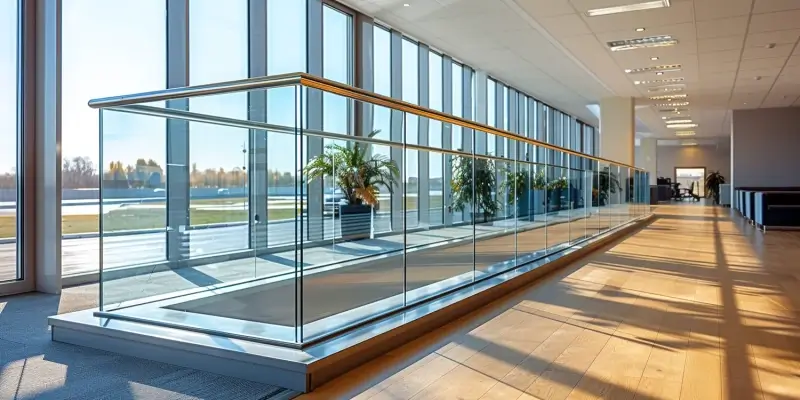 Jak myć szklane balustrady szklane?